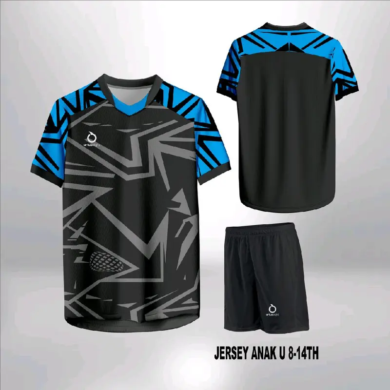 Setelan Baju Bola Anak Usia 8 - 15 Tahun DryFit Billabong Jamur Outdoor - Sport 3