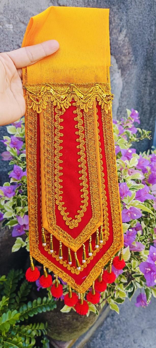 LAMAK DASI TUMPUK 2 / LAMAK BALI PREMIUM / HIASAN KARNAVAL / HIASAN PELINGGIH