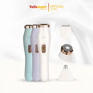 Alat Mesin Cukur Bulu kemaluan 3 in 1 Pencukur Elektrik Wanita