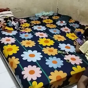 SPREI TANPA BEDCOVER !!! SPREI AESTHETIC HOMEMADE 120 160 180 x 200 / SPREI SATU SET SARBAN SARGUL TINGGI 20 CM SINGLE KARET free sarban sargul  Sarung Bantal Seprei