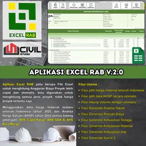 (DVD) Format perhitungan RAB V.2.0 by CIVIL STUDIO