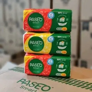 3 PACK TISSUE PASEO 540 SHEETS LBR / TISU MURAH / TISU PASEO - CLEANTIFY 1