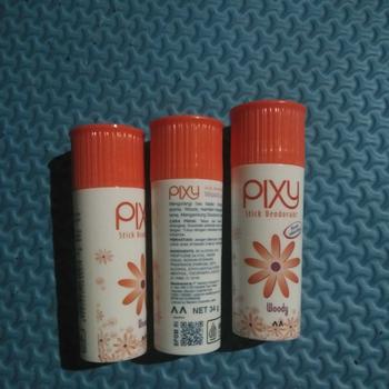 Product Review of PAKET USAHA ISI 3 PCS PIXY DEODORANT STICK ORANGE/ BAU/ KETIAK/ Roll... from L** S**😎 0
