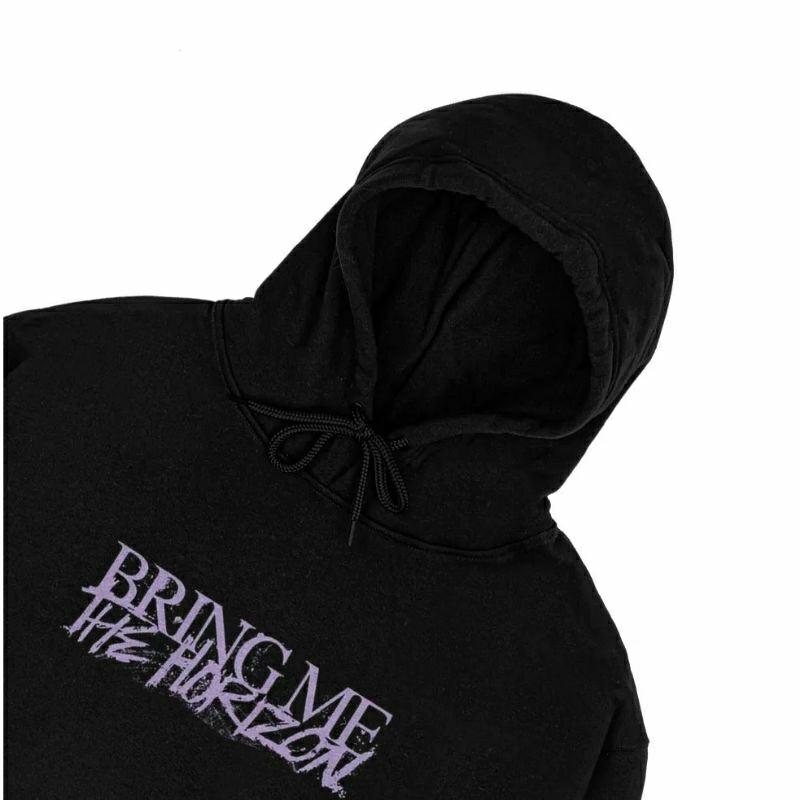 Product Introduction of Sweater Hoodie Jumper Pria Hitam Distro BMTH Bring Me The Horizon Dark Girl Unisex Bahan Fleece Cotton Tebal Nyaman Tangan Panjang Sablon High Wanita Keren lokal 11