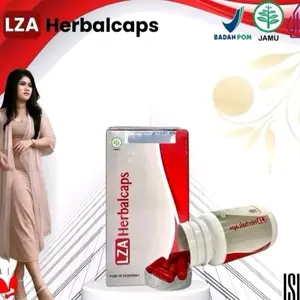 LZA Herbalcaps isi-30 Kapsul BPOM Aman Original