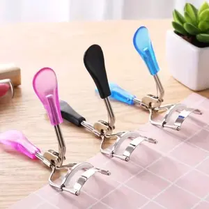 Penjepit Bulu Mata Jepitan Maskara Eyelash Curley Jepit Pelentik Bulu Mata dengan Desain Ergonomis dan Warna Cerah