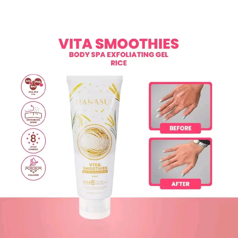 Hanasui Body Spa Exfoliating Gel 180ml 2