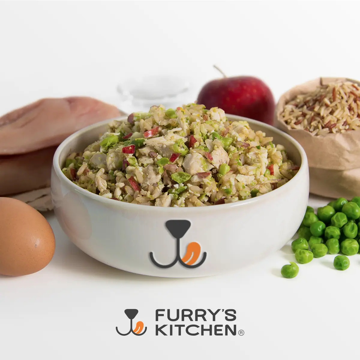 Chicken & Brown Rice Fresh Dog Food