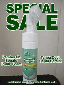 LIN&KING Instan Cleaner [SPECIAL SALE] Pembersih Noda Serbaguna untuk Sepatu Tas Sofa & Interior Mobil Tanpa Harus Dicuci