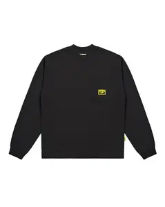 Vearst Boxy Pocket Long Sleeve Natives Mk2 Black