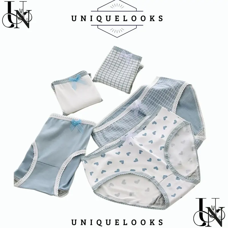 CD1089> CELANA DALAM WANITA MODEL KEKINIAN CELANA DALAM MOTIF LUCU KOREAN STYLE 0