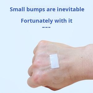 Worry-free waterproof stickers disposable high-adhesive transparent waterproof breathable soft lightweight anti-abrasive foot stickers bath