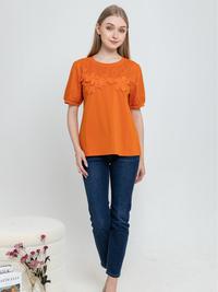 Gambar SISTER'S Blouse - Blus Atasan Wanita Kaos Bordir Y9456 (ZE) - Merah, M (T2) dari Sisters Fashion Group Kota Administrasi Jakarta Utara 5 Tokopedia