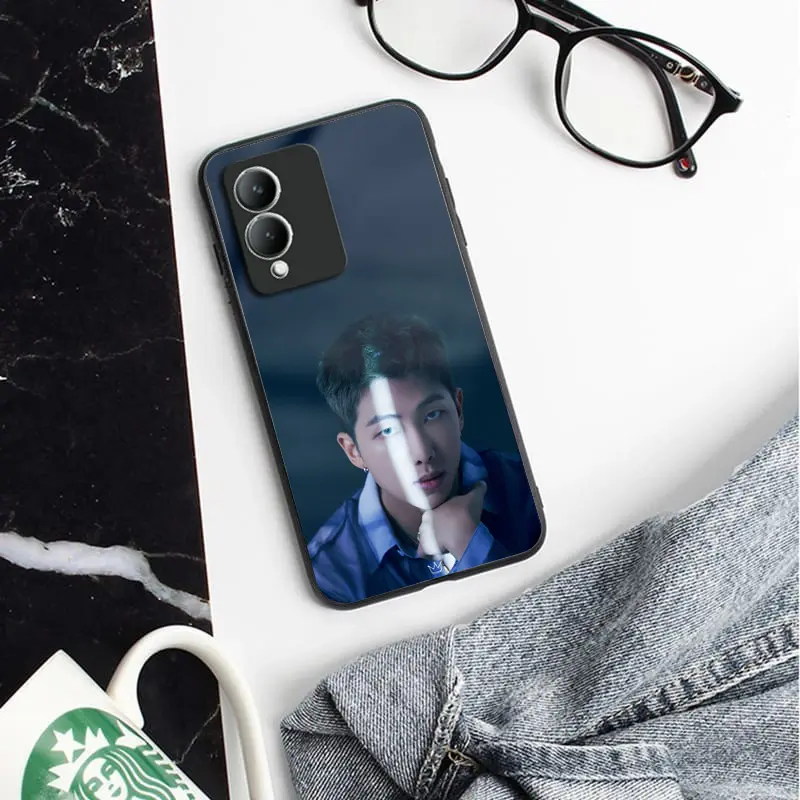 (CK03) Case Glass anti pecah For type Vivo Y17S - all type - case custom kpop - case korea Smartphone Casing