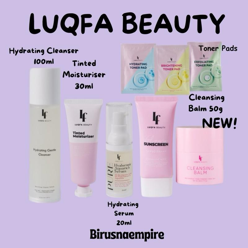 LUQFA BEAUTY GLOWY SUNSCREEN TINTED MOIST (Cleanser, Serum, Moisturiser ...