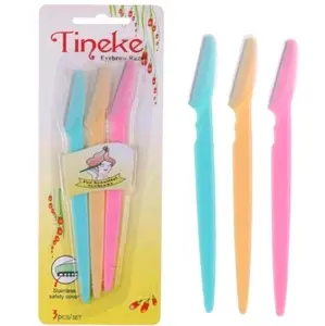tinkle pisau cukur alis isi 3 eyebrow razor