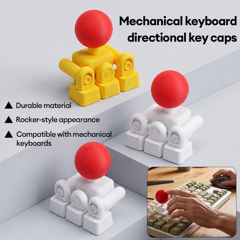 Verhun-Bộ phím WASD dành cho bàn phím cơ, phím kiểu cần điều khiển, phím thay thế cho bàn phím chơi game, phím điều hướng tùy chỉnh.