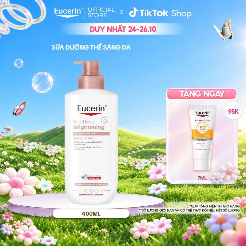 Sữa dưỡng thể sáng da Eucerin Spotless Brightening Body Lotion 400ml