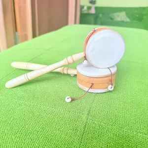 Mainan anak ontong-ontong kayu Hans drum stik