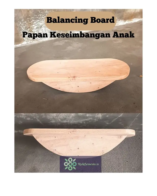 Papan Keseimbangan Anak Wodden Toys Balacing Board 1