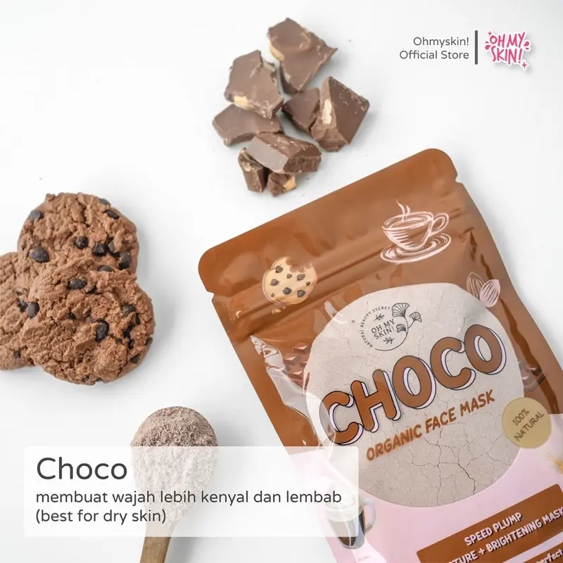 (GRATIS KUAS MASKER SILIKON) MASKER OH MY SKIN 25GR 3