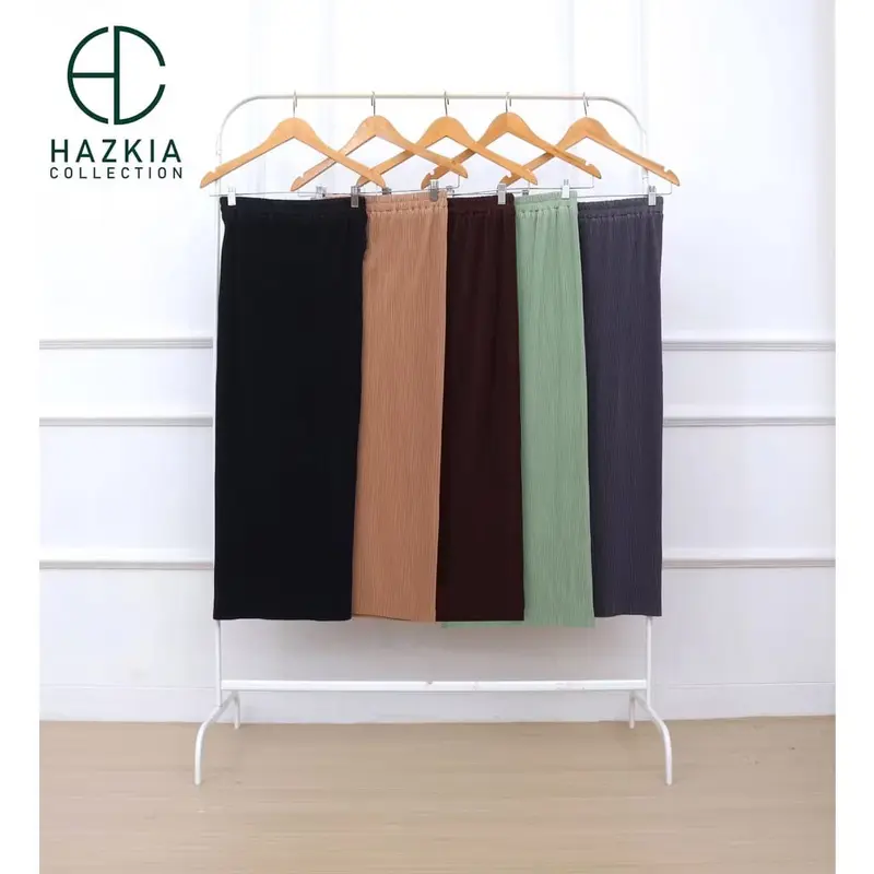 Rok Span / Rok Span Lidi / Rok Plisket Span Panjang / Bawahan Rok Fit to XXL / Rok Muslim Span / Bawahan Muslim 7