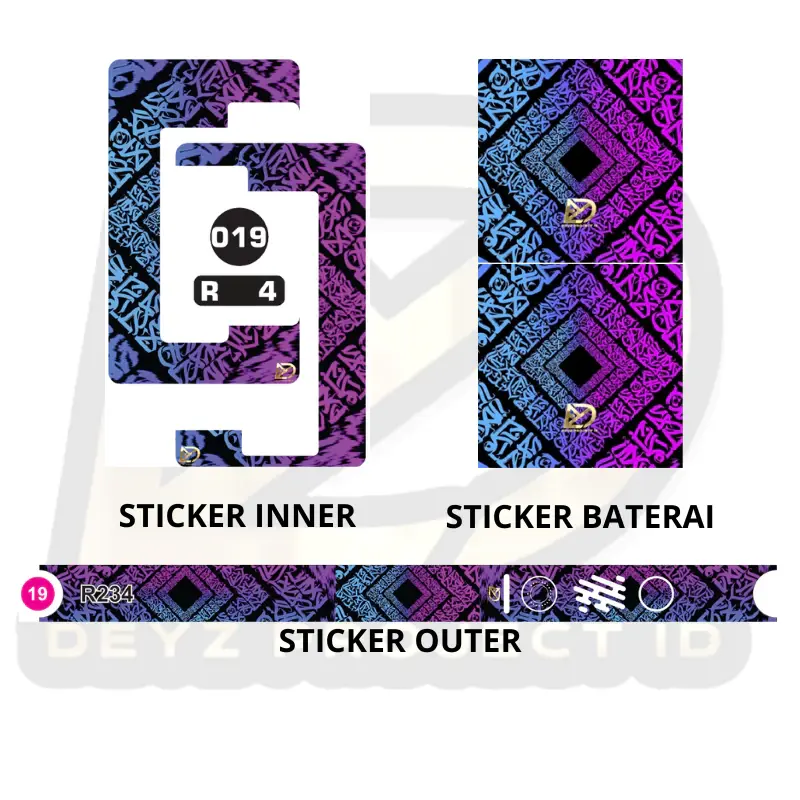 Set Stiker Variasi 233 Cutting Motorcycle 4
