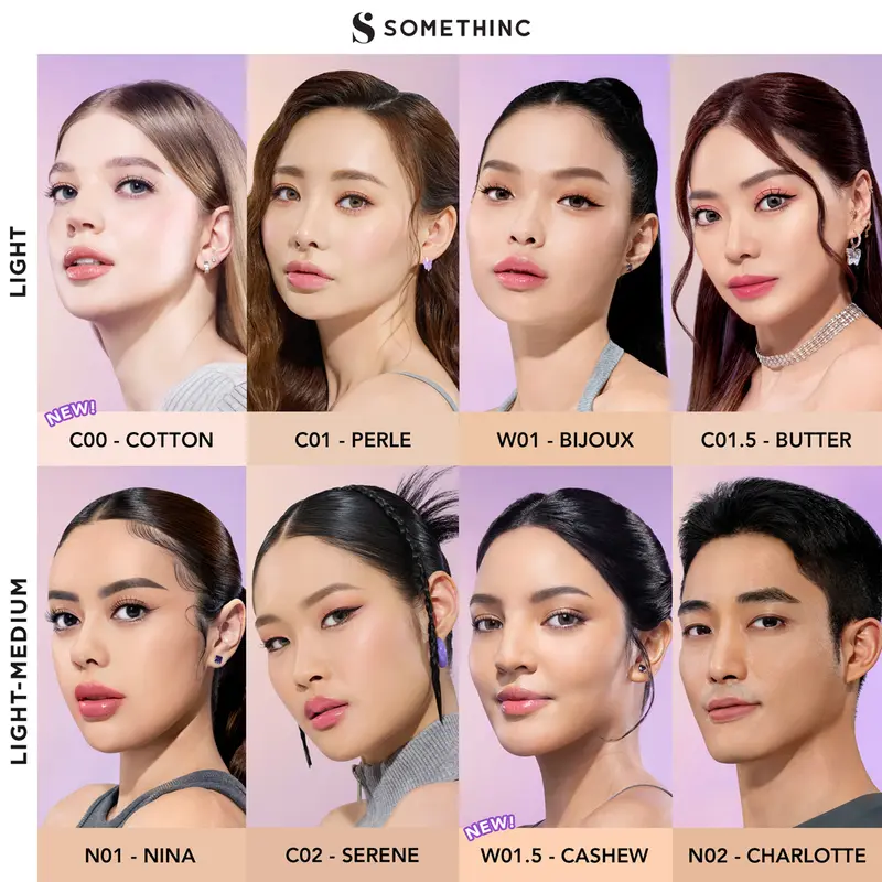 SOMETHINC (REFILL) Hooman Breathable UV Cushion Cover SPF35 PA++++ 3