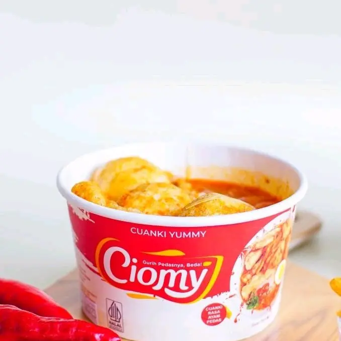Ciomy Cuanki instant Cuanki Kereta Rasa Kari Soto Pedas 3