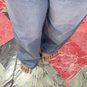 Hass id UNISEX Baggy Jeans Retro - Celana Jeans Wanita Oversize Gombrong Retro Loose Korean Style