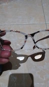 Product Review of Kacamata Baca Kacamata Plus Frame Kotak Leopard Putih ZZ455D-T Lensa Free Box dan Kain Lap from b**5 2