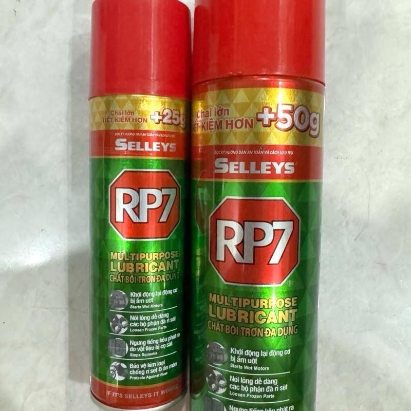 Combo 3 chai 175G Và 350G RP7 Selleys - Chai Tẩy Rỉ Sét Xe Máy và Xịt Bảo Vệ Kim Loại