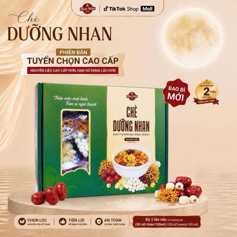 Chè Dưỡng Nhan Phiên Bản Cao Cấp 14 Vị - Nguyên Liệu Cao Cấp Hơn - Hạn Sử Dụng…