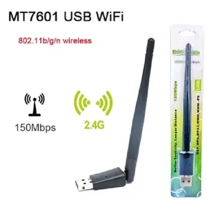 Dongle WiFi Set Top Box STB Wireless LAN Cards Adaptor & Network USB Received Antena Alat Device Sinyal Wify