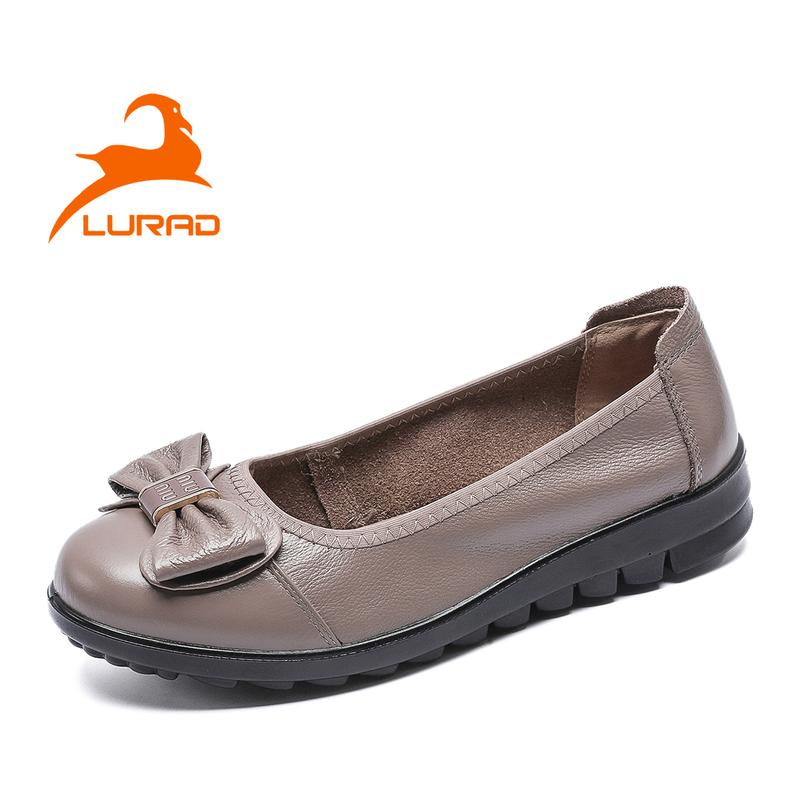 LURAD Sepatu Wanita Bahan Kualitas Bagus  Ootd Kantor Fashionable Slip On Cewek Anti Slip OOTD YJ1812 1
