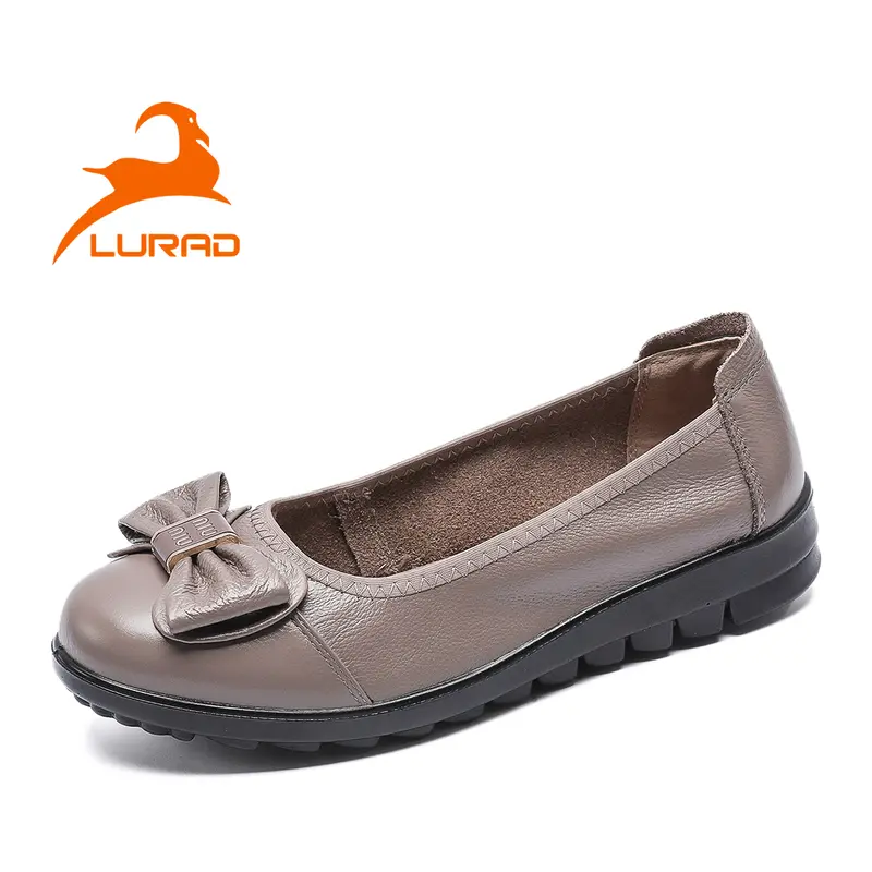LURAD Sepatu Wanita Bahan Kualitas Bagus  Ootd Kantor Fashionable Slip On Cewek Anti Slip OOTD YJ1812 1