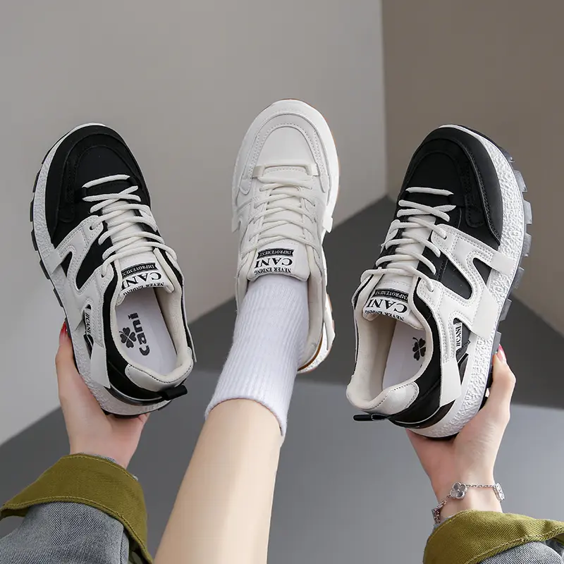 CANI Loise Sepatu Wanita Sneakers Sporty Casual Style Shoes Cream K9240 4