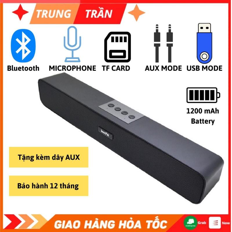 Loa Bluetooth A36 Pro dáng dài bass cực mạnh, Âm thanh vòm, Tương thích điện thoại Laptop Smart Tivi, Có hỗ trợ thẻ nhớ