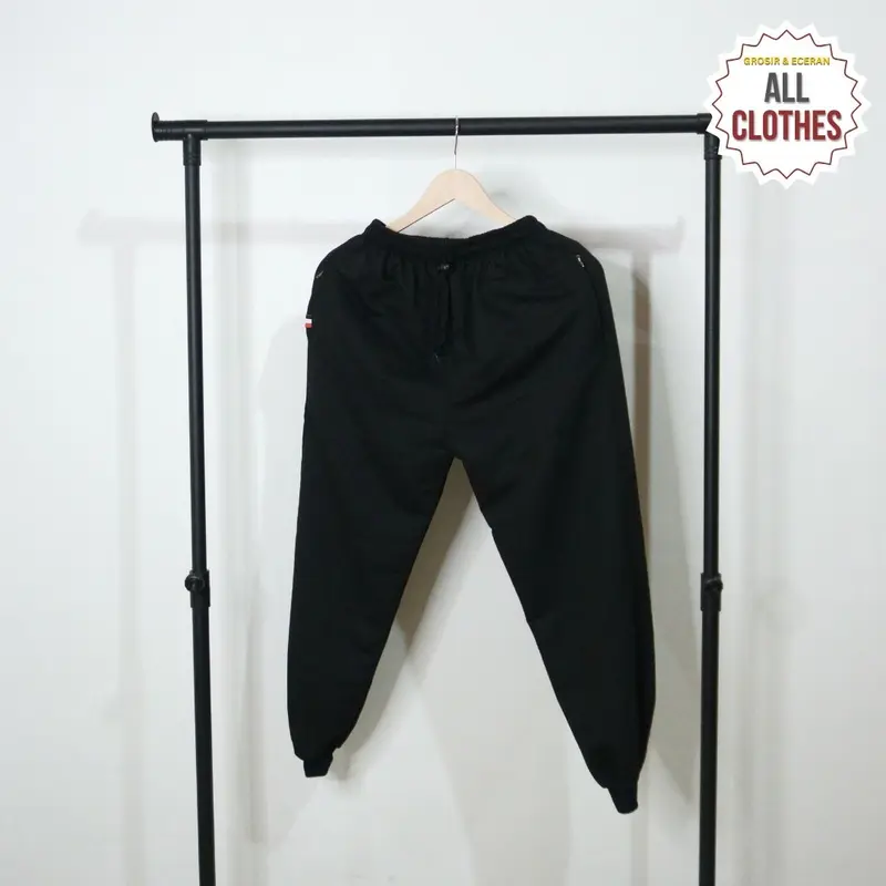 Celana Jogger Training Pria Wanita Unisex Olahraga Sport babytery Motif Polos Bahan Premium 4