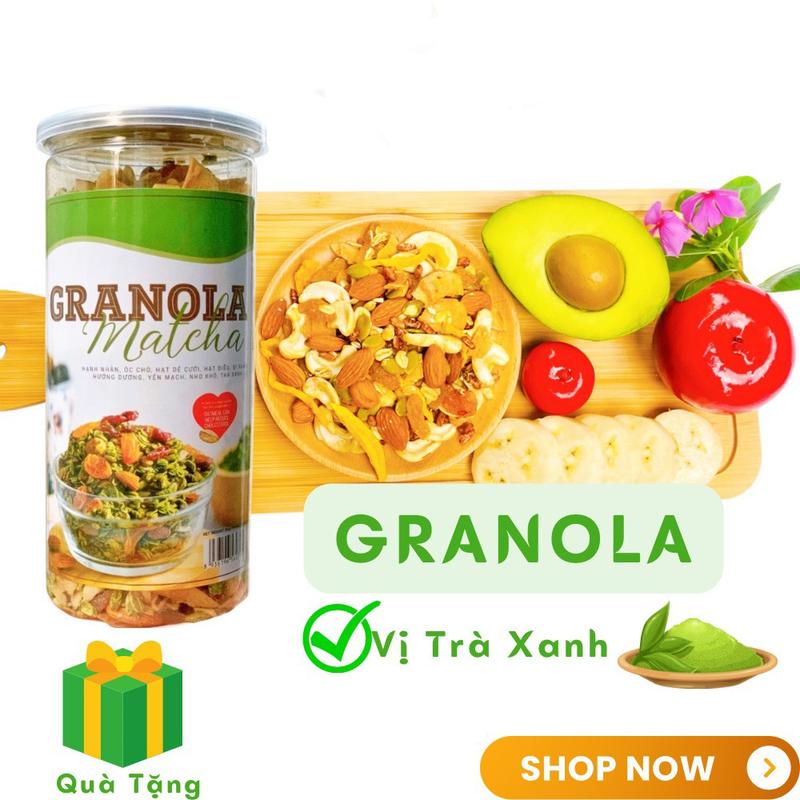 450g ngũ cốc Granola Ăn kiêng không đường, siêu hạt, siêu ngon, siêu thơm, loại…