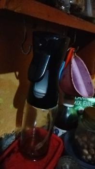 Product Review of COSY Botol Kaca Spray Minyak Goreng 220ml Botol Semprot Tekanan Tinggi / Bottle Kecap Asin Dapur Semprot Olive Oil Spray Transparan Serbaguna Food Hitam from f**i m**i 0