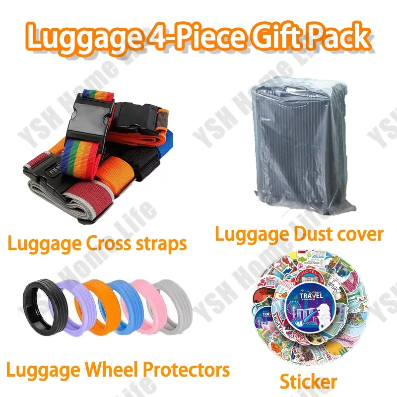 【Free Gift For Luggage In Our Store】Luggage 4-Piece Gift Pack