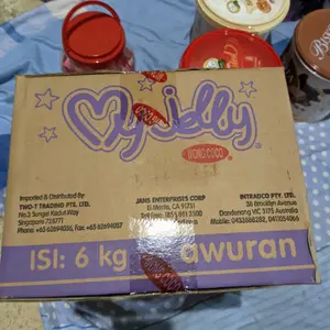 my jelly awuran berat 6 kg isi aneka varian rasa Jeli Puding Makanan Food