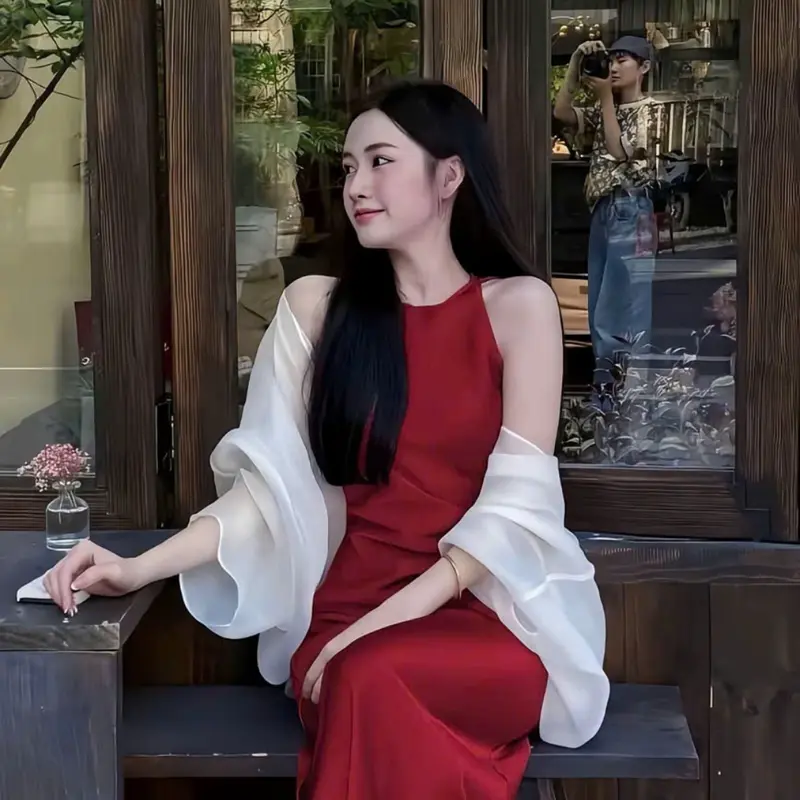 Áo choàng voan Tơ óng mềm mại sang chảnh, phù hợp mặc đi biển, đi tiệc - By Ánh Dương Cozy | BigBuy360 - bigbuy360.vn Áo choàng voan Tơ óng mềm mại sang chảnh, phù hợp mặc đi biển, đi tiệc - By Ánh Dương Cozy | BigBuy360 - bigbuy360.vn