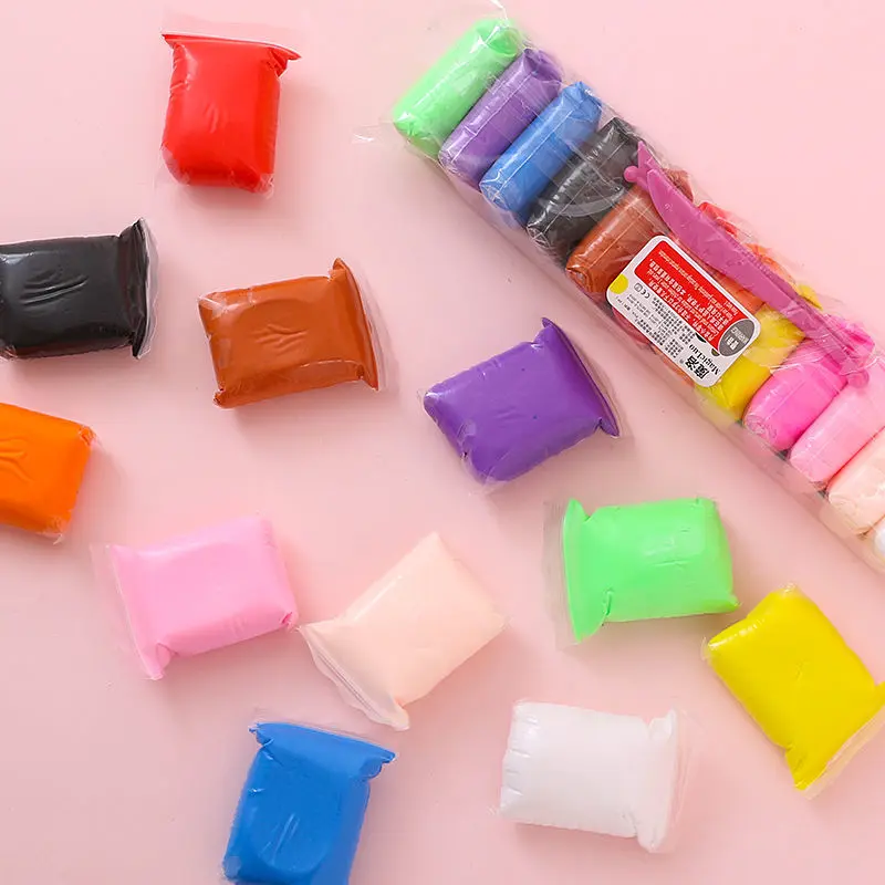 Space clay ultralight clay plasticine dough dough toys 36 colors, 24 colors, 12 colors, non-toxic children's handmade DIY
