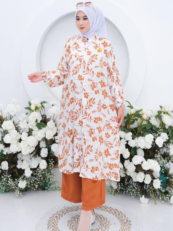 ARUMI SETCEL Setelan Rayon Mix Crinkle Terbaru Model Kekinian Viral 2024 3