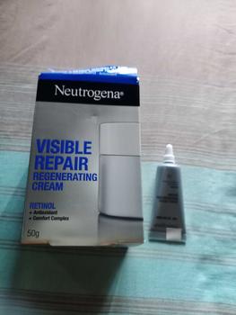 Product Review of NEUTROGENA Visible Repair Regenerating Cream 50g -  Facial Moisturizer - Skincare Retinol Anti Aging from Y**a 1