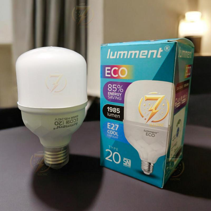 Product Introduction of Lumment Eco Lampu Bohlam LED Capsule 5W 10W 15W 20W 30W 40W 50W Cahaya Putih 7