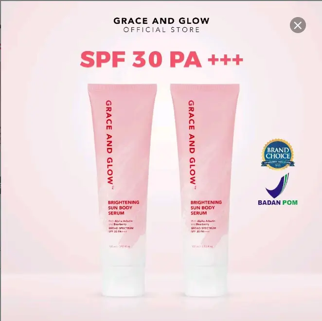 (FLASH SALE) GRACE AND GLOW BODY SERUM 100ML  - SERUM BADAN