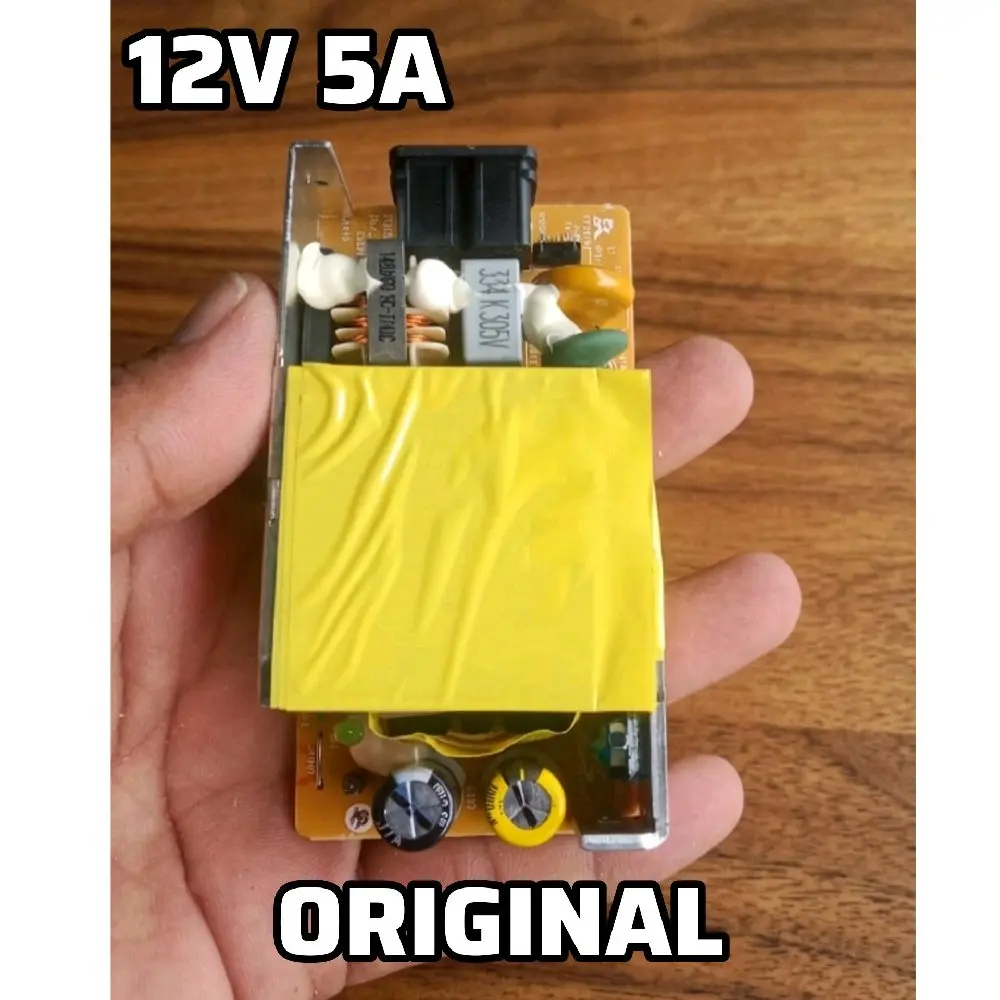 Adaptor 12V 5A PSU Original SMPS Power Supply